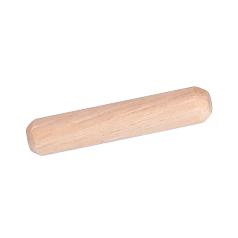 Premium Fluted Wooden Dowel Pins Set M6 50 Pieces For Strong Furniture Joints And DIY Woodworking Durable DIY Connectors