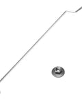 532199918 Brake Linkage Assembly Replacement For Craftsman Husqvarna Lawn Mower Drop In Easy Install Compatible With AYP Jonsered McCulloch Poulan Poulan Pro RedMax Sears Weed Eater And More Durable Metal Part, metal rod with nut