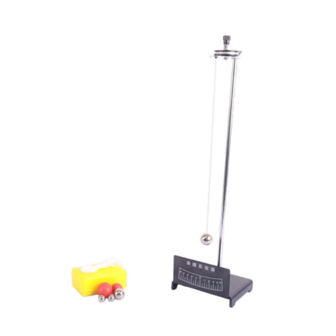 Pendulum Experiment Kit For Classroom Physics, Durable Iron Base With Ball, Kid Friendly Teaching Tool For Primary School Science