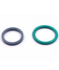 2pcs rubber rod-sealing O-rings (gray and teal) for XST17/220 waterjet spare parts