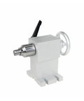 Rock Solid Waterproof Cnc Tailstock Support Built Tough For Fourth Rotary A Axis Milling Machines side view with aluminum frame, manual control, and smooth finish.
