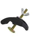 Heavy Duty T Track Hold Down Clamps Set For Woodworking And Metalworking, Arcuate Press Plate Clamps single clamp angle view
