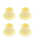 Heavy Duty Flanged Sleeve Bearings With 8mm Bore And 10mm Outer Diameter Self Lube Pom Bushings Built Tough For Slick Operation Oil Free Design Yellow 4 Piece Pack