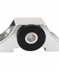Built Tough Silver Billet Engine Torque Mount Bracket Kit For Honda Civic EG EK B Series D Series 1992 To 2000 CNC Machined 6061 T6 Aluminum with black bushing detail.