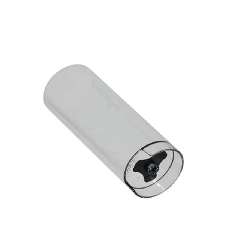 Top view of a Water Tank Lid Reservoir Replacement For Nespresso U Series Coffee Machines C50 D50 in clear plastic material