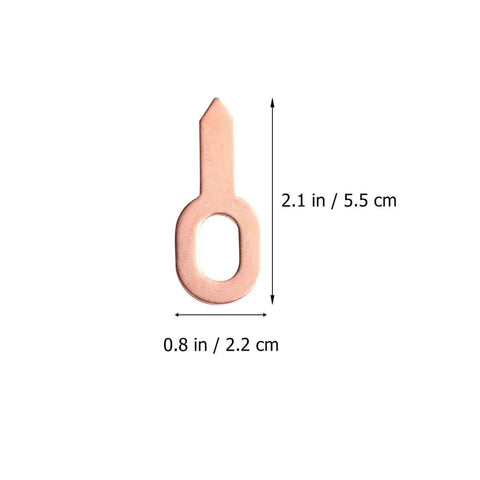 Awesome 50 Pcs Aluminum Sheet Metal Repair Kit With Smooth Edges And Ergonomic Design Golden Welding Pull Clamps detail view.