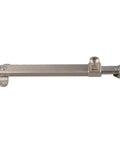 7 Stage Adjustable Window Opening Limiter Lock For Casement Windows, Stainless Steel Stopper With Rotary Safety Lock, Silver
