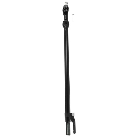 Beefed-Up 4WD Front Inner Tie Rod Drag Link Replacement For 2011-2016 Ford F-250 Super Duty And F-350 Super Duty 4x4 Heavy Duty Steering Link Kit With Pitman Arm Connection black steel drag link with tie rod end and cotter pin
