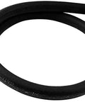 Hardcore Remote Master Cylinder Brake Hose With Three Eighth Inch Bore And Thirty Inch Span for street ready builds, black rubber hose.