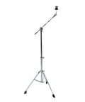 Heavy Duty Adjustable Drum Cymbal Stand With Foldable Iron Base For Gig Ready Setup Rock Solid Grip, 23.2 to 47.2 inches tall.