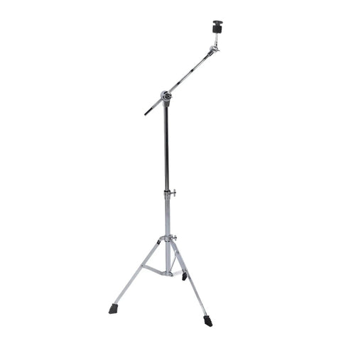 Heavy Duty Adjustable Drum Cymbal Stand With Foldable Iron Base For Gig Ready Setup Rock Solid Grip, 23.2 to 47.2 inches tall.