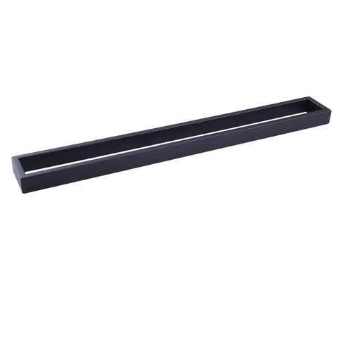 Matte Black 30 Inch Bathroom Towel Bar Made From SUS 304 Stainless Steel Wall Mount Modern Style Heavy Duty Rustproof And Durable Bath Accessory
