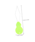 Gourd Shaped Needle Threader 100 Pcs Set For Sewing Machines And Home Use Portable Plastic And Metal Threading Tool, 5.5cm x 1.5cm