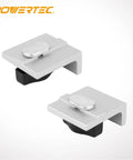 Workhorse T Track Stop Kit For Woodworking And Routing Including 2 short stops for quick, precise, secure clamp setup