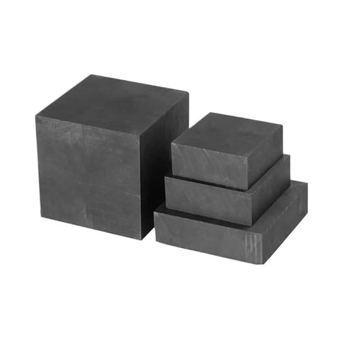 Graphite Block Plate With Smooth Carbon Sheet Pad 6x50x100mm, Thickness From 5mm To 50mm, in various sizes, stacked on display