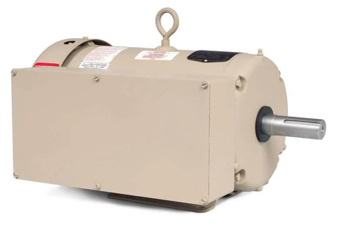 5 HP 1800 RPM 184T TEFC 1-Phase 230V Farm Duty Motor Single Unit with Sealed Ball Bearings and Heavy-Duty Shaft