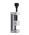 Heavy Duty 3.5 Inch Precision Manual Bearing Vise For CNC Machining, Quick Adjust Jaw Width, Smooth Clamp With Built In Bearing System