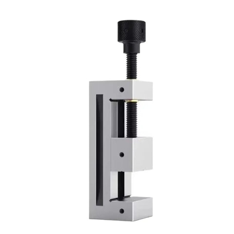 Heavy Duty 3.5 Inch Precision Manual Bearing Vise For CNC Machining, Quick Adjust Jaw Width, Smooth Clamp With Built In Bearing System