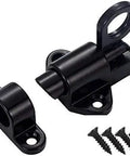 Dead Tight Automatic Sliding Door Lock Spring Bolt Latch Heavy Duty Aluminum Alloy Home Gate Window Safety Catch with smooth pull ring