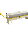 Heavy Duty 48 Inch Pan And Box Brake With Removable Steel Fingers For Sheet Metal Forming A Pro Grade Industrial Metalworking Tool