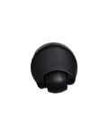 Front wheel for ECOVACS Deebot X5 Pro Omni robot vacuum, black plastic