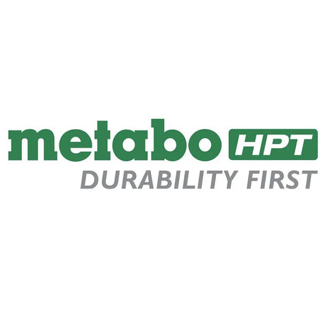 Metabo HPT logo with 'Durability First' tagline on white background.