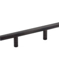 Washington Collection 3-Inch Center-To-Center Brushed Oil-Rubbed Bronze Modern Cabinet and Drawer Bar Pull Handle in steel close-up