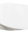 Qualitative Filter Paper 9 cm Disk 10 Micron Pore Size Medium Speed 85 GSM Lab Grade Pack of 100 for Chemistry Filtration and Sample Prep for Home Lab Use Ideal for Qualitative Testing and Routine Laboratory Filtration of Powders and Liquids stacked sheets