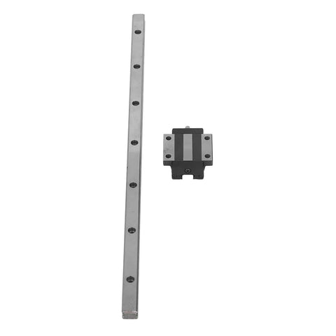 Level Up Your CNC Machine Or 3D Printer Build With This Badass Heavy Duty Linear Sliding Guide System Using Rust Resistant Steel Rails And Ultra Smooth Bearing Blocks For Zero Drag Super Fast Precision Automation Projects, steel rail and bearing block