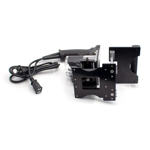 Heavy Duty Mortising Jig And Loose Tenon Joinery Kit With Easy Adjust Slotting Bracket For Router Based Woodworking