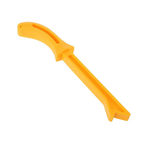 Yellow Woodworking Pusher Safety Push Stick For Carpentry, Straight Table Push Block For Router Table And Saw Projects, 280 By 32mm