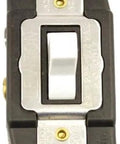 Beefy 15 Amp DPDT Toggle Switch Center Off Maintained Contact Double Pole Quiet AC Switch For 120 277 Volt Systems 1HP 125V