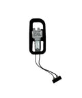 Top Shelf Robot Vacuum Parts Including Slick Water Tank Pump Motor, mini water pump with wires for easy installation.