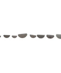 Assorted sizes of semicircular stainless steel woodruff keys from 80 Pcs Stainless Steel Woodruff Key Set For Gears And Pulleys Semicircular Half Moon Keys