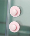 Self-Stick Drawer Knobs And Pull Handles Set 10 Pcs White Plastic ABS No Glue Required Peel And Stick on Glass Surface