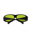 Infrared Laser Safety Glasses 755nm 808nm 1064nm for YAG Lasers OD5 Plus Pro Grade Shield, green lens view