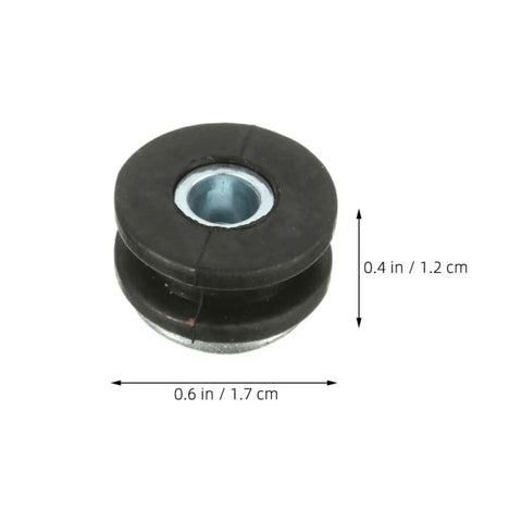 Two Pack Motorcycle Rubber Grommets Kit With Weather Resistant Shock Absorbers And High Elasticity Cushion Pads For Fairings And Cowling Easy Install Anti Vibration Dampers Washers For Smoother Rides, 0.6 in x 0.4 in rubber grommet