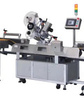Compact Automatic Labeling Machine For Glass Bottles Smooth Operator Packaging System nails high volume sticker application.