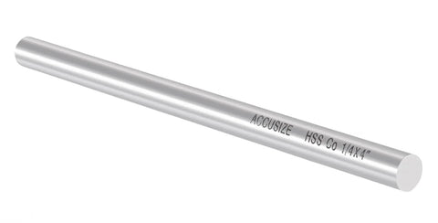 Image of One Quarter Inch M35 Cobalt Round Lathe Tool Bits Pack Of Ten For Beefy Heavy Duty Castings And Forgings Ground For Tough Cuts