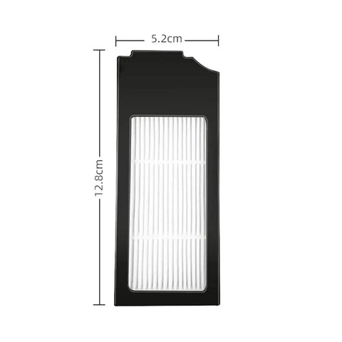 Deebot X1 Replacement Parts Kit For ECOVACS Deebot X1 Omni Turbo Plus Robotic Vacuum Cleaner filter dimensions 12.8x5.2cm