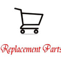 Shopping cart icon with text 'Replacement Parts' for Replacement Part Listing And Shipping Fee For Your Gear No Promo Needed Transparent Fees For Parts Replacement And Repair Accessories Fast Processing And Easy Checkout For Online Orders.