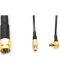 Rush Cherry FPV 5.8G Circular Polarization Antenna For Racing Drones, SMA-Male to UFL MMCX-J connector, detailed view.