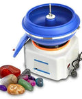 Heavy Duty Electric Vibratory Tumbler Polisher For Jewelry And Rock Polishing Bowl Tumbling Industrial Polishing Machine