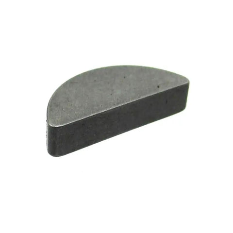 Close-up of a single Woodruff key from the Honda GX Series Crankshaft Flywheel Woodruff Key 10 Pack for GX120 GX160 GX200 Engines.