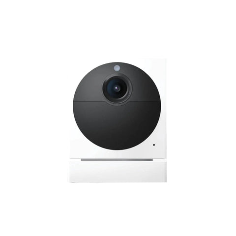 Outdoor Security Camera Starter Kit With Base Station And One Camera, 1080P HD Wireless Indoor Outdoor Home Surveillance System With Color Night Vision, Two Way Audio, Works With Alexa And Google Assistant
