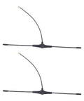 2 Pack 915MHz FPV Antenna, 2.5dBi T Type Control Antenna With Connector For FPV Drones, RC Cars, Vending Machines And Smart Home Systems