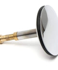 Nukinp Replacement Bathtub Stopper, Bathroom Up Drain Stopper, Flat Seal Only, Brass Bathtub Drain Drainer, Strainer 44mm, chrome finish