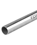 Side view of FITOK 316/316L stainless steel seamless tubing, 1/2 in OD, 40 in long, mechanically polished.