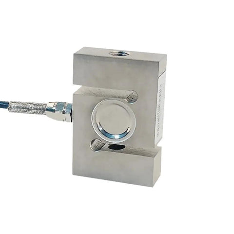 Beefy Heavy Duty S Type Load Cell 5kg to 20t Tension and Compression Sensor with High Accuracy Stainless Steel Build 4-20 mA and mV/V Output Perfect for Material Testing Crane Scales and Industrial Automation, stainless steel load cell