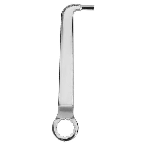 Wrench included with Heavy Duty Double Headed Sheet Metal Nibbler For Power Drill, featuring a hexagonal end for grip.